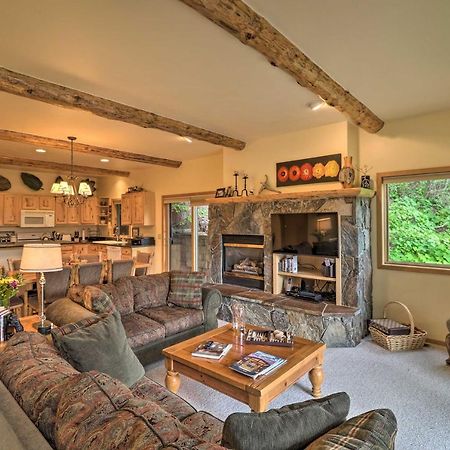 Rustic Home On Whitefish Mountain, Near Ski Run! Exterior photo