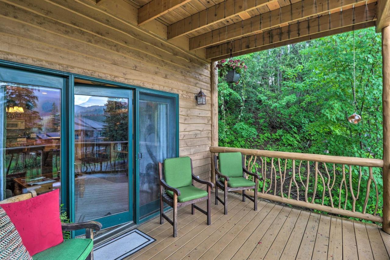 Rustic Home On Whitefish Mountain, Near Ski Run! Exterior photo